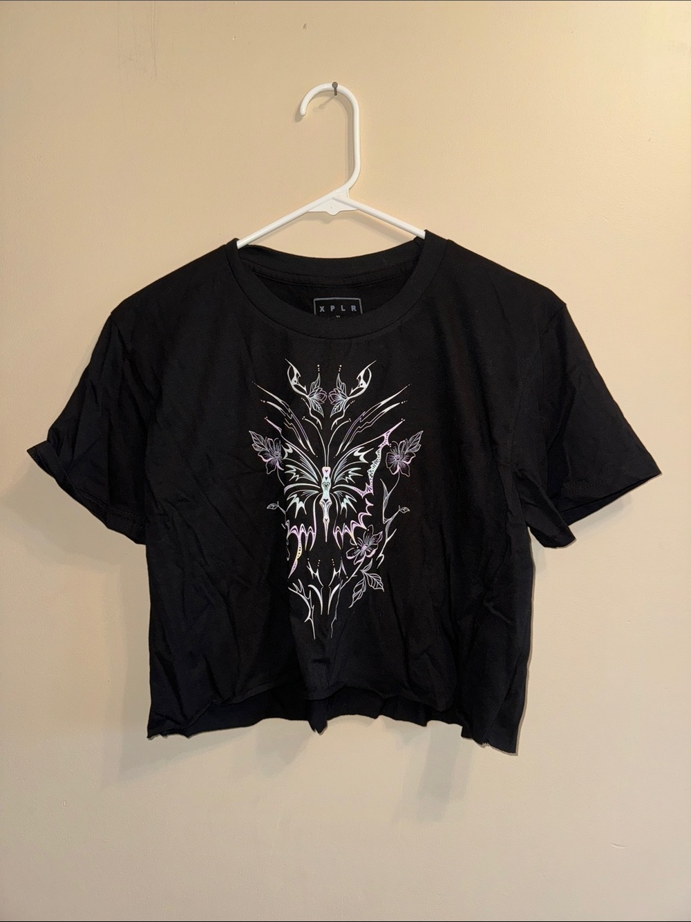 XPLR Sam & Colby Baby Tee / Cropped T Shirt
